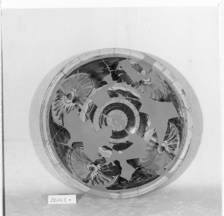 bacino - manifattura bassanese (seconda metà sec. XIX)