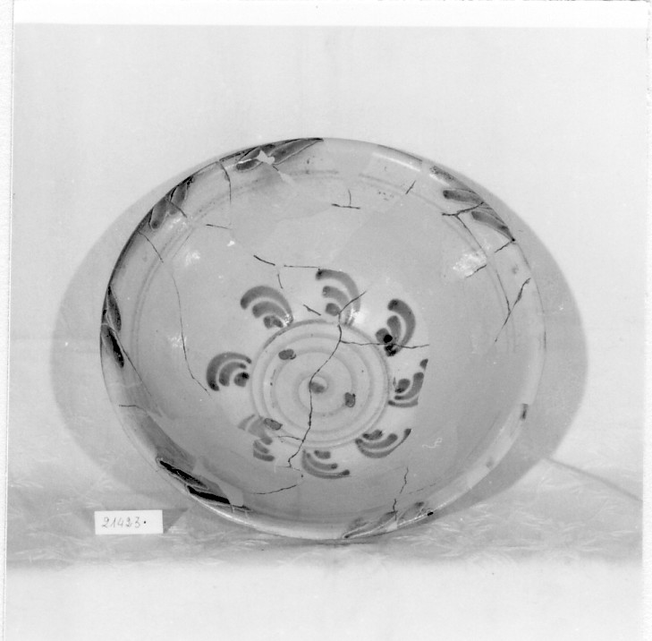 bacino - manifattura bassanese (seconda metà sec. XIX)