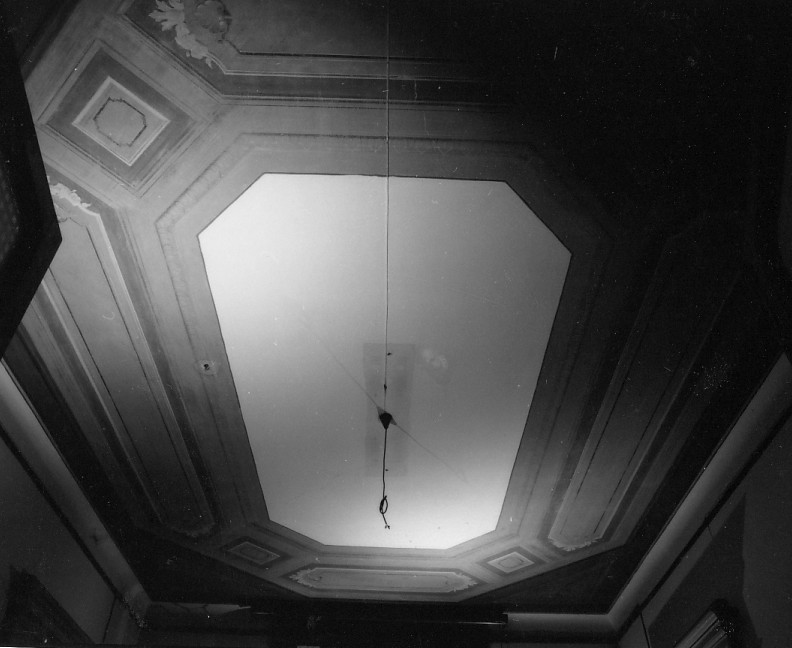 motivi decorativi geometrici e vegetali (soffitto dipinto) - ambito veneto (sec. XIX)