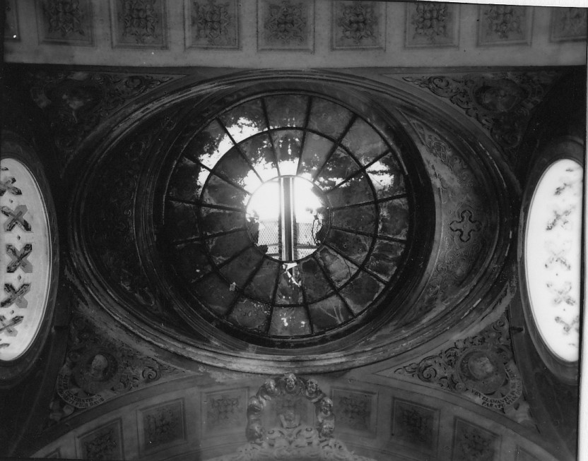 motivo decorativo ad arabesco (soffitto dipinto) - ambito veneto (sec. XIX)