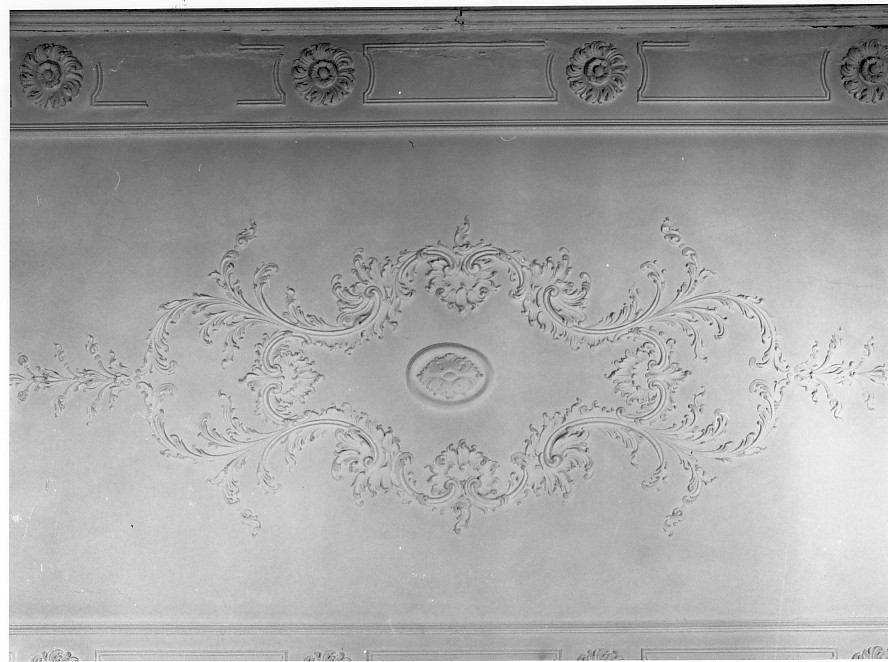 motivi decorativi vegetali (decorazione plastica, complesso decorativo) - bottega vicentina (sec. XIX)