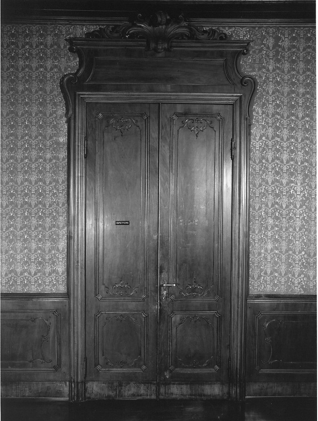 porta - a due battenti - bottega vicentina (sec. XIX)