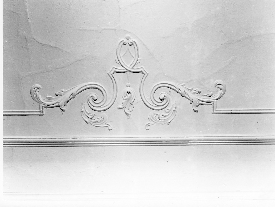 motivi decorativi vegetali (decorazione plastica, elemento d'insieme) - bottega vicentina (sec. XIX)