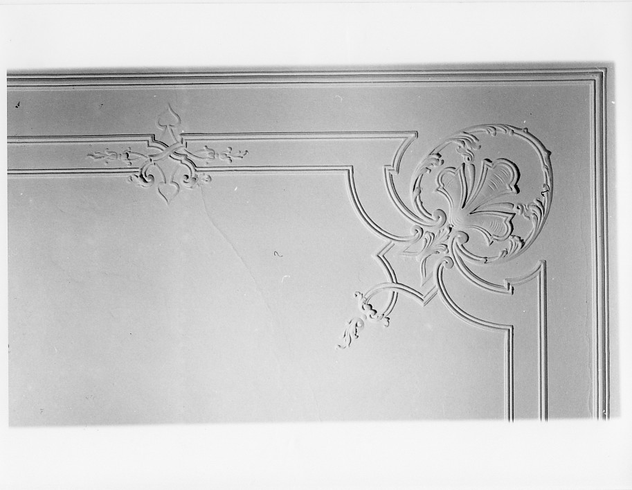 motivi decorativi vegetali (decorazione plastica, complesso decorativo) - bottega vicentina (sec. XIX)