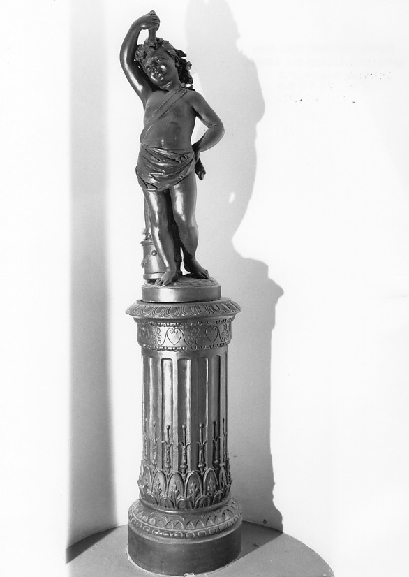 putto (statua) - manifattura milanese (sec. XIX)
