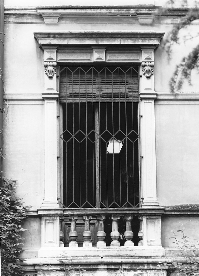 mostra di finestra - ambito vicentino (sec. XIX)