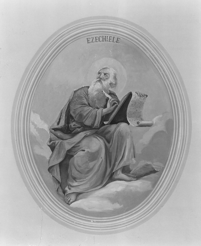 Ezechiele (dipinto) di Cavedon Domenico (attribuito) (sec. XX)