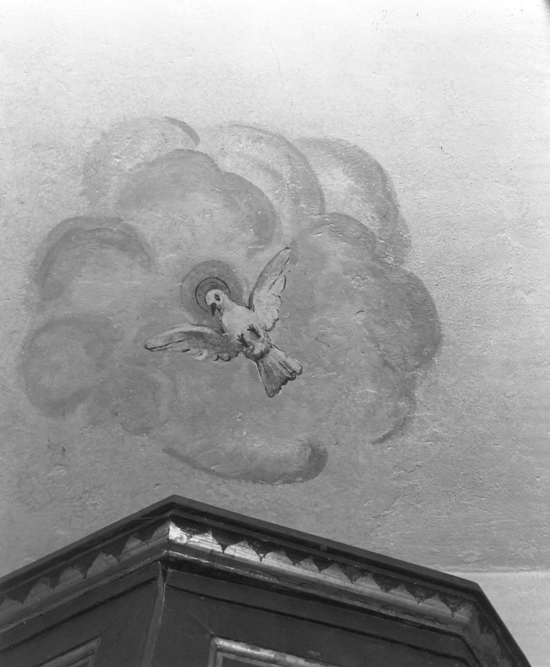 colomba dello Spirito Santo (dipinto) di Cavedon Domenico (attribuito) (sec. XX)
