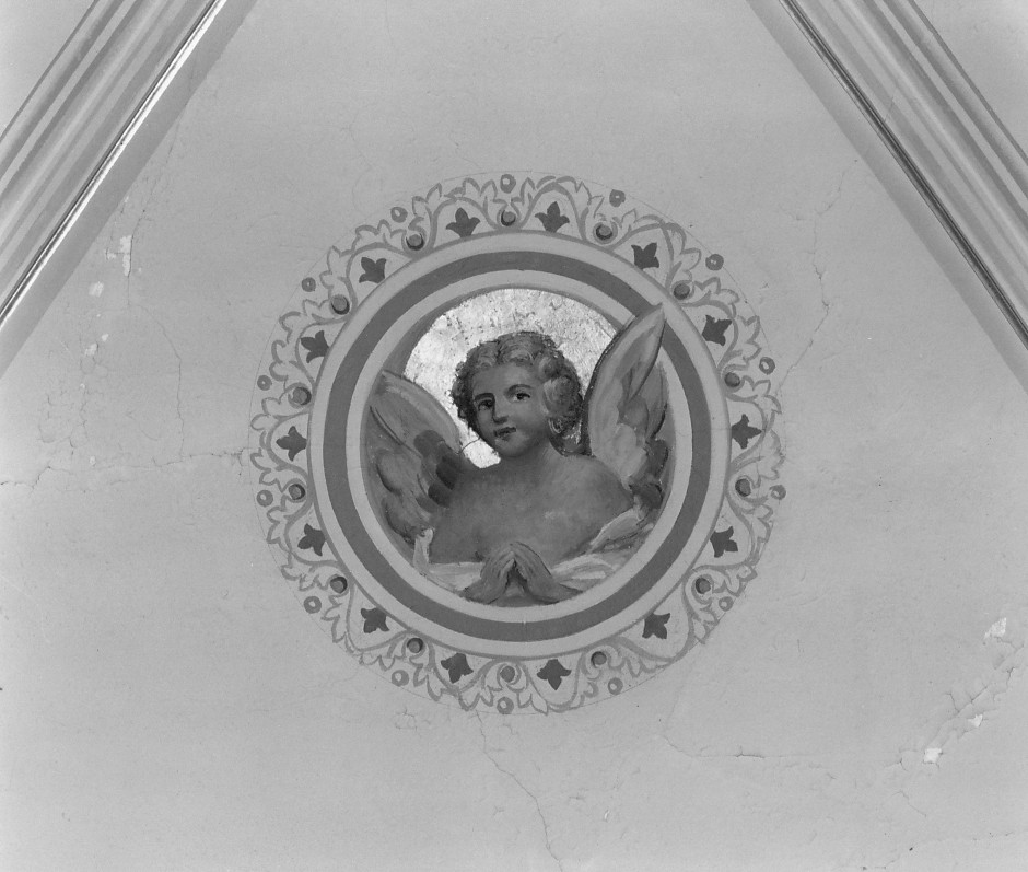 angelo (dipinto) di Cavedon Domenico (attribuito) (sec. XX)