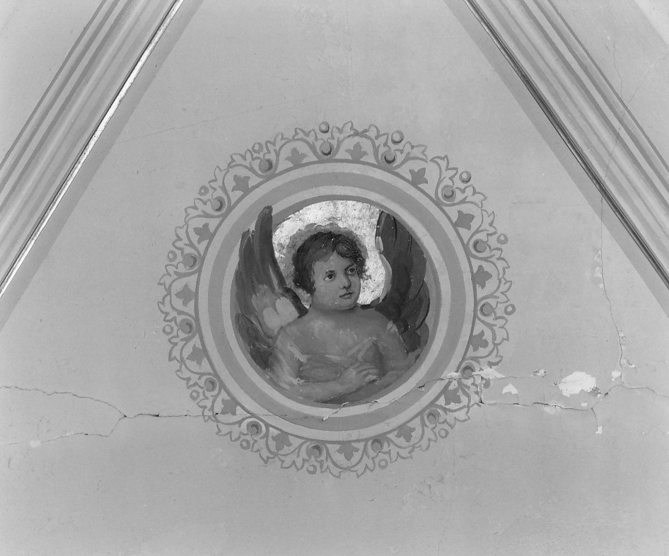 angelo (dipinto) di Cavedon Domenico (attribuito) (sec. XX)