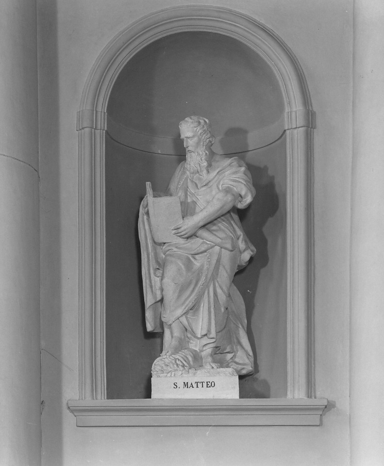 San Matteo Evangelista (scultura) di Caldana Egisto (sec. XX)