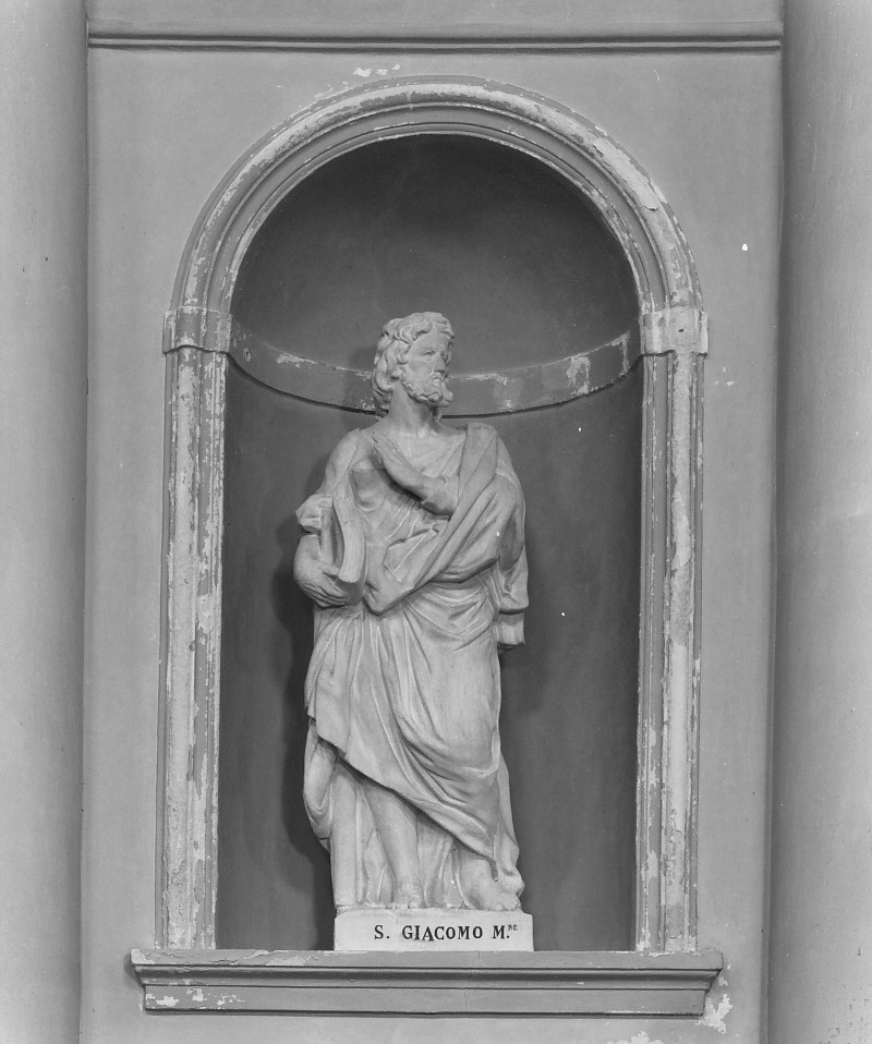 San Giacomo il Minore (scultura) di Caldana Egisto (sec. XX)