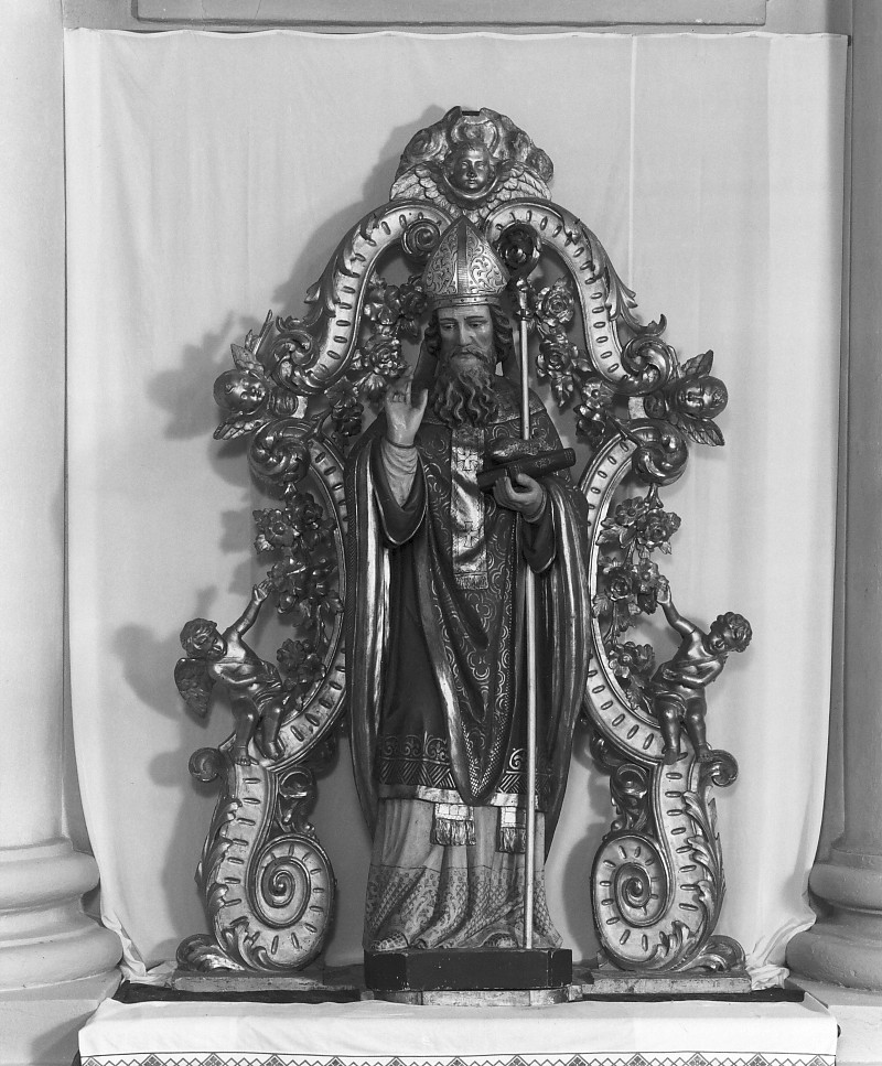 Santo (scultura) di Cremasco Romano (fine/inizio secc. XIX/ XX)
