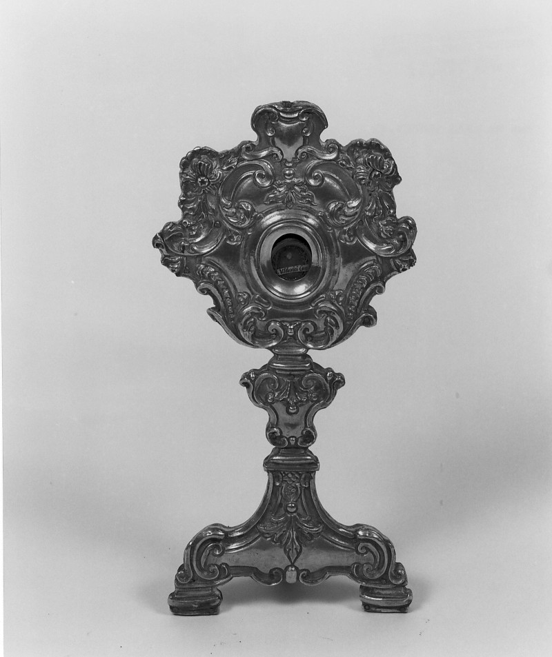 reliquiario - a ostensorio - ambito veneto (metà sec. XVIII)