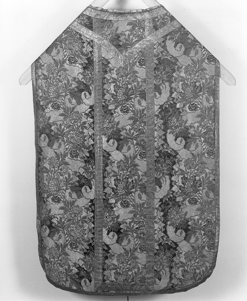 pianeta - manifattura veneta (prima metà sec. XVIII)