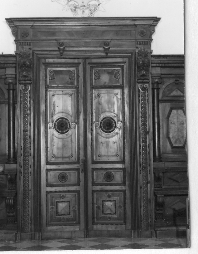 porta - a due battenti - ambito veneto (sec. XVII)