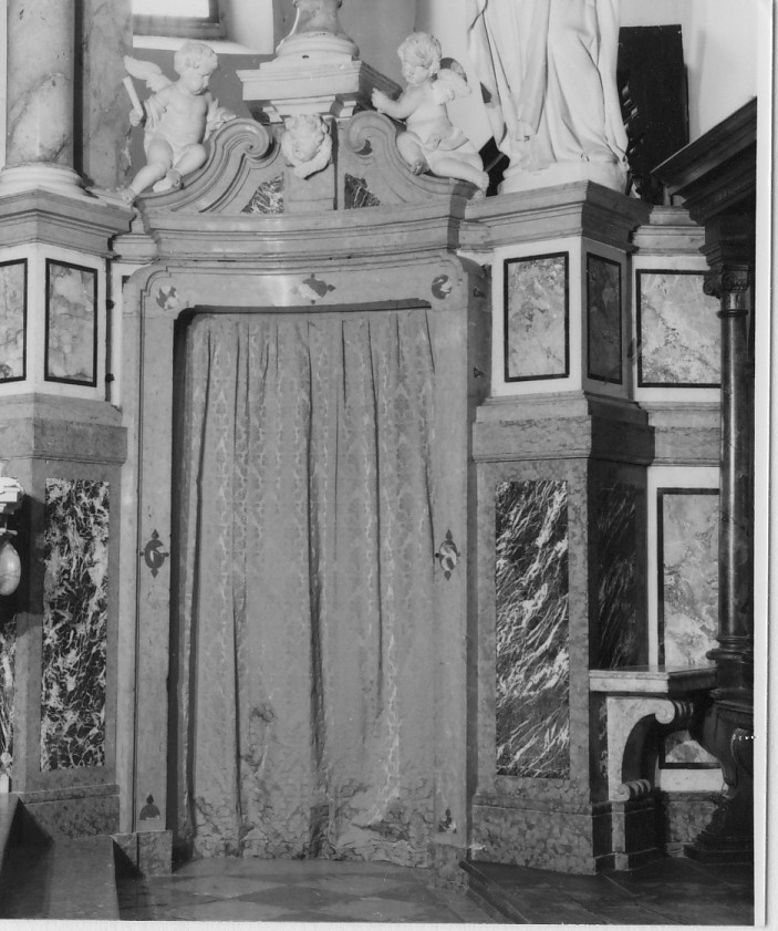 mostra di porta di Benedetti Cristoforo (attribuito) (sec. XVIII)