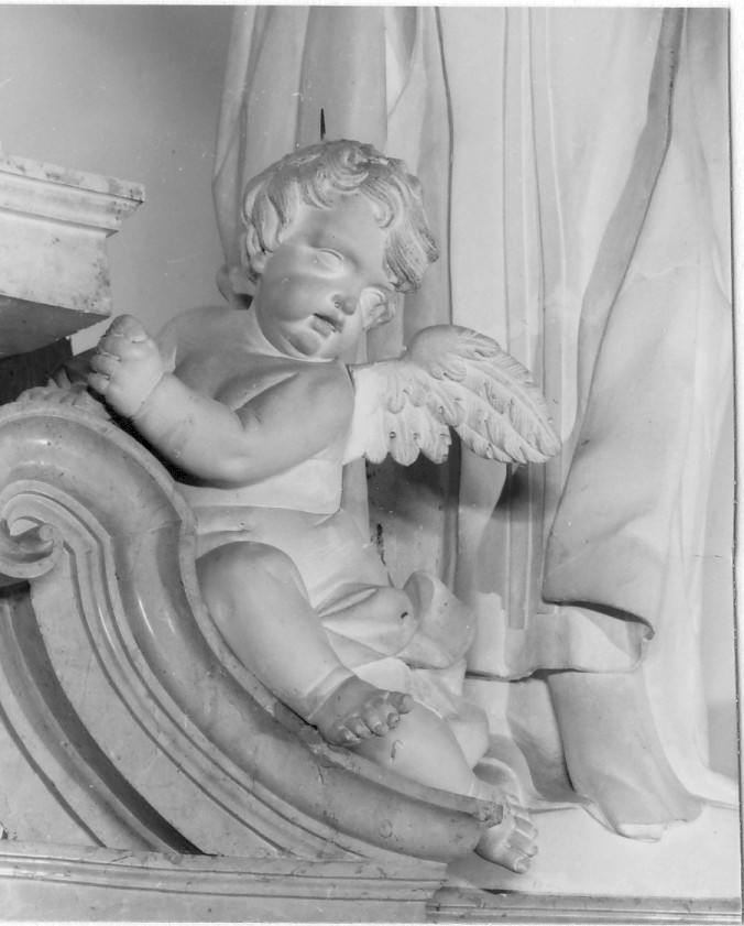 angioletto (scultura) di Benedetti Cristoforo (attribuito) (sec. XVIII)