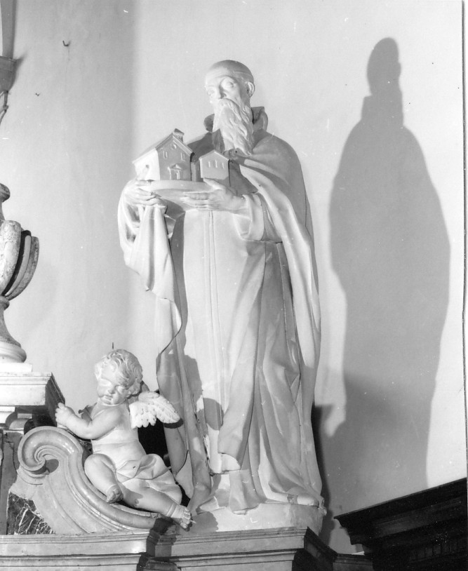 Santo (scultura) di Benedetti Cristoforo (attribuito) (sec. XVIII)