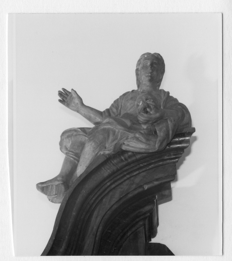 figura allegorica femminile (scultura) - ambito veneto (sec. XVIII)