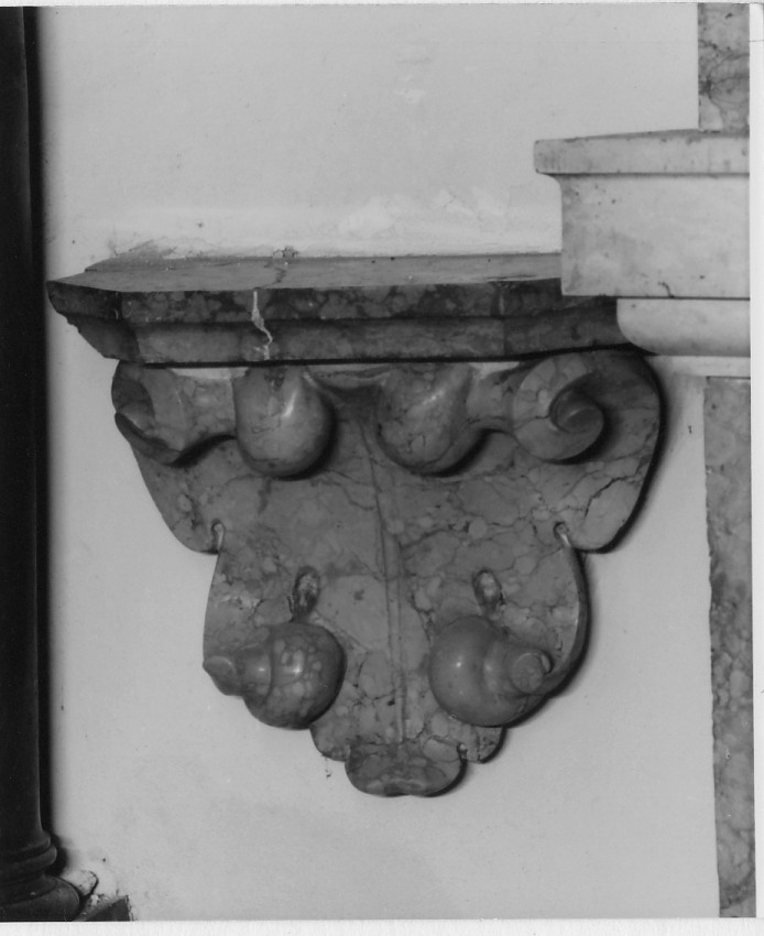 mensola - ambito veneto (sec. XVIII)