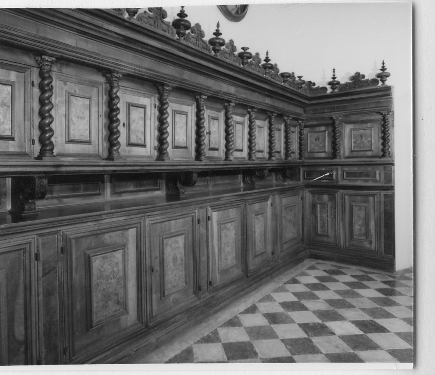 mobile da sacrestia - ambito veneto (sec. XVIII)
