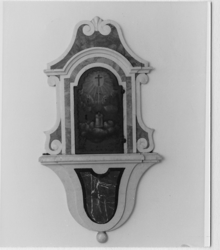 tabernacolo murale - ambito veneto (sec. XVIII)