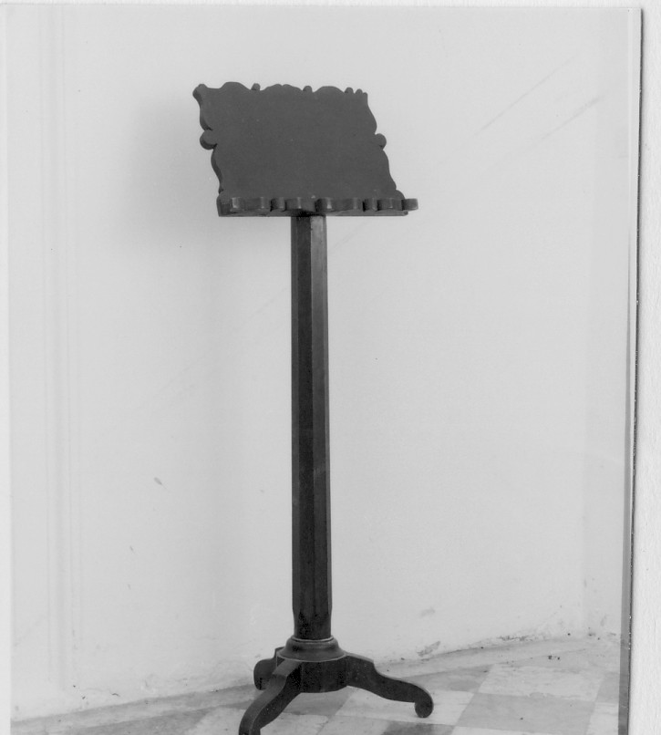 leggio a piede - ambito veneto (sec. XVII)