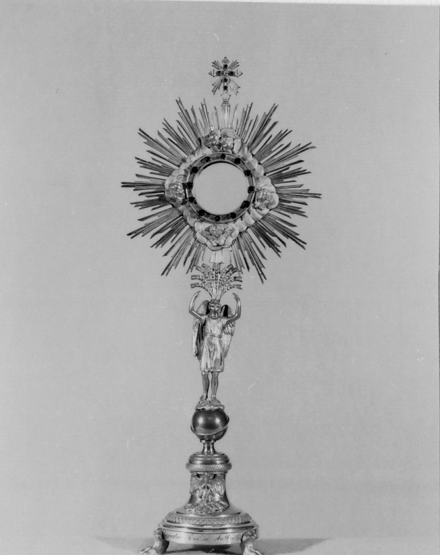 ostensorio - a raggiera - bottega veneta (sec. XIX)