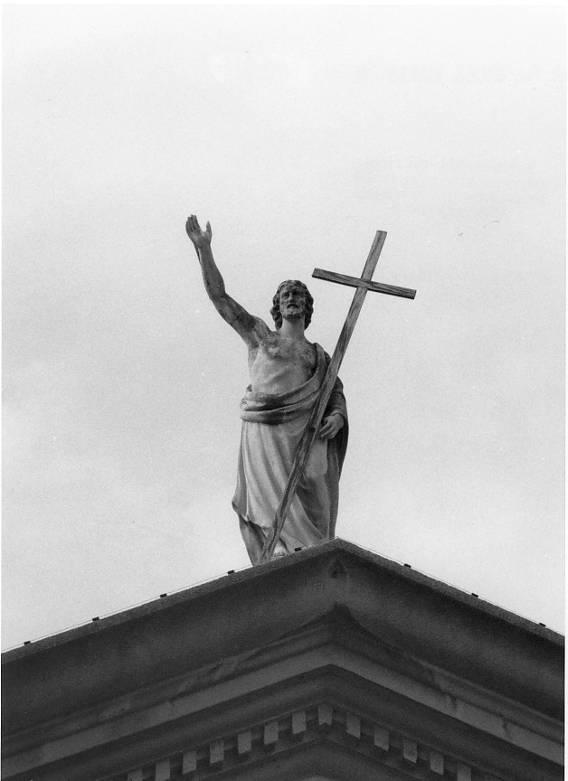 Cristo redentore benedicente (statua) - ambito veronese (sec. XIX)