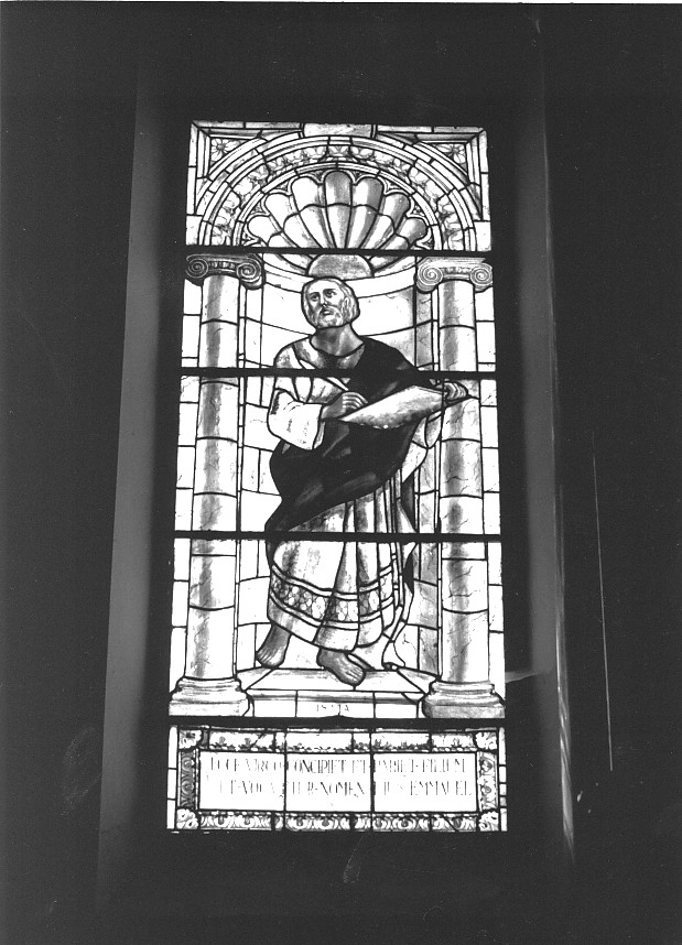 Isaia (vetrata) di Ditta Ballardini Scipione (sec. XX)