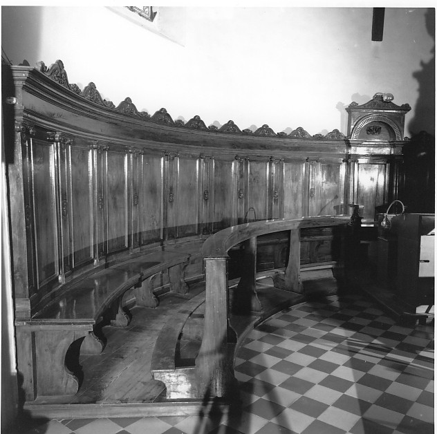 stalli del coro - ambito veneto (sec. XIX)