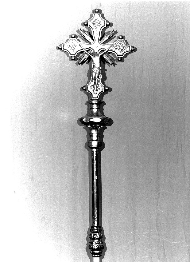 mazza processionale - ambito veronese (sec. XIX)