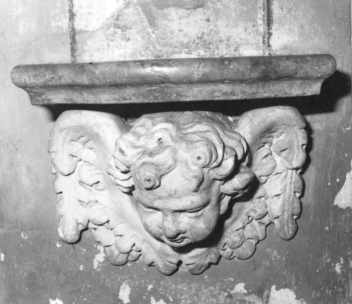 cherubino (mensola, coppia) - ambito veneto (sec. XVIII)