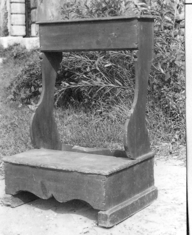 inginocchiatoio - ambito veneto (sec. XVII)