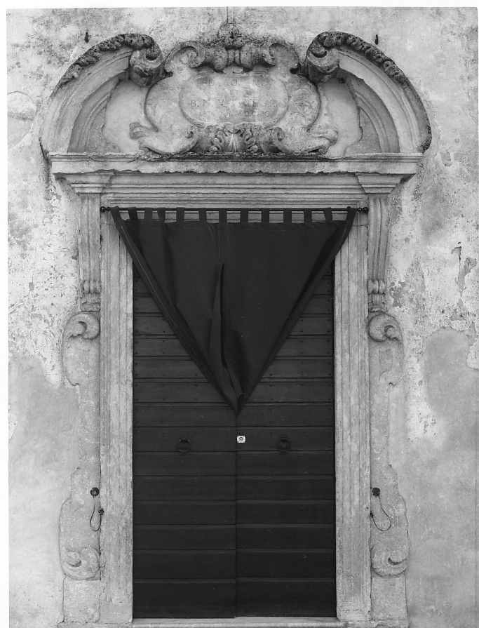 mostra di porta, opera isolata - ambito veronese (sec. XVII)