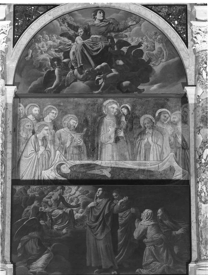 Madonna Assunta (dipinto, opera isolata) di Bassetti Marcantonio, Altichiero (scuola) (secc. XV/ XVII)