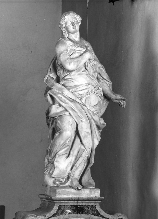Speranza (scultura, complesso decorativo) di Puttini Pietro (sec. XVIII)