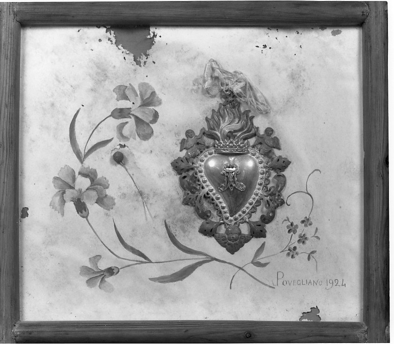 Sacro Cuore di Maria (ex voto, opera isolata) - ambito veneto (sec. XX)