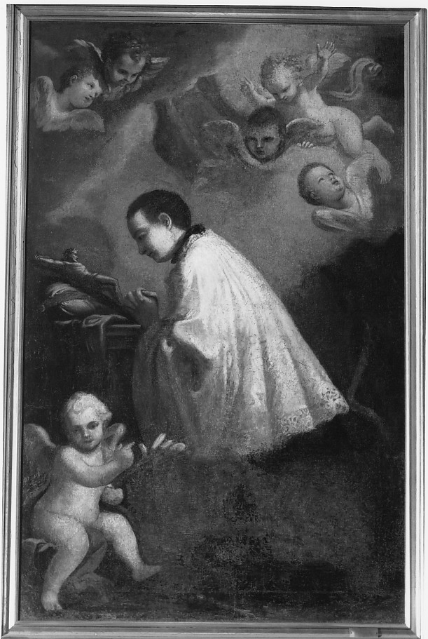 San Luigi Gonzaga (dipinto, opera isolata) - ambito veronese (seconda metà sec. XVIII)