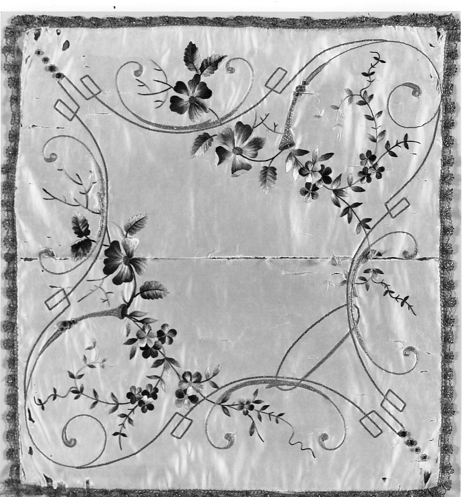 velo di calice, elemento d'insieme - ambito veneto (fine sec. XVIII)