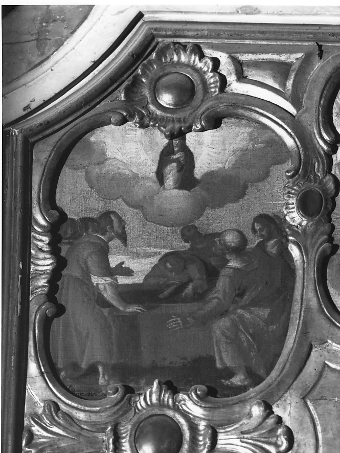 assunzione della Madonna (dipinto) di Rossi Giovanni Battista detto Gobbino (metà sec. XVII)