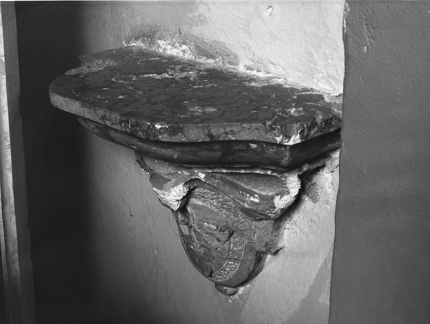 mensola - ambito veronese (secc. XVIII/ XIX)