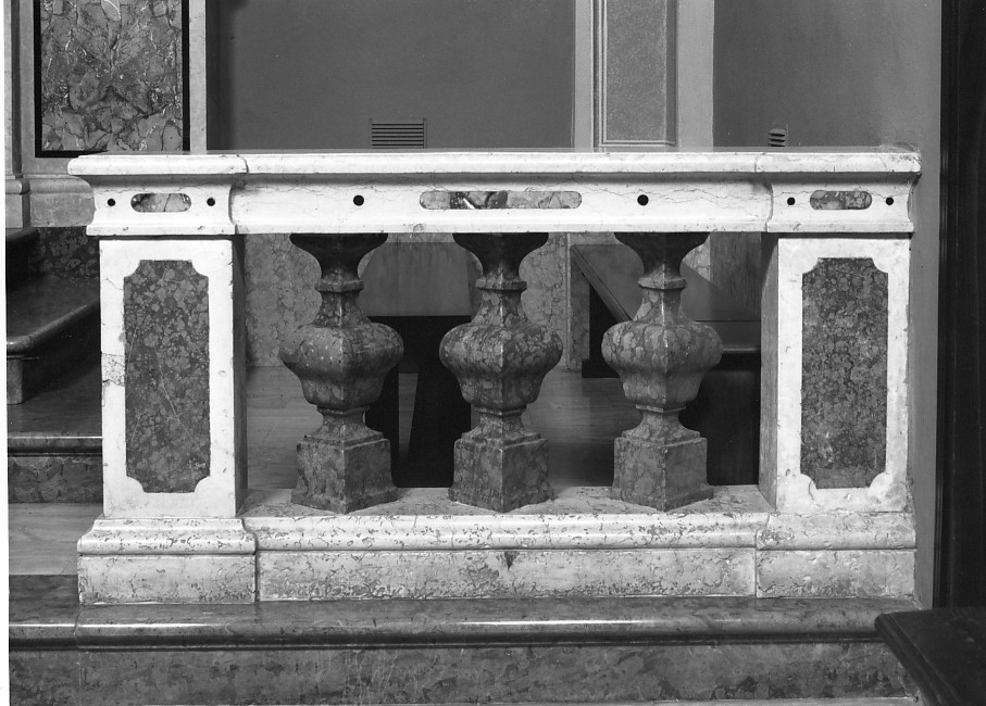 balaustrata - ambito veronese (seconda metà sec. XVIII)