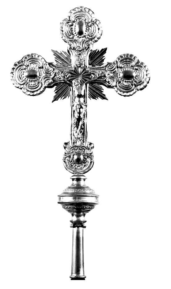 croce processionale - ambito veneto (sec. XIX)
