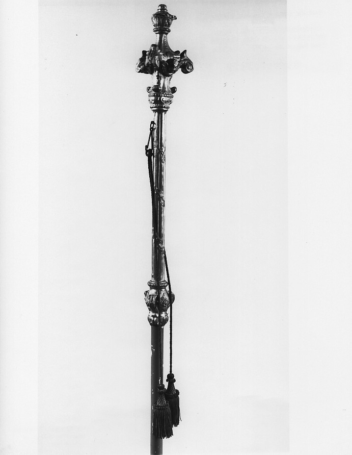 mazza processionale - ambito veronese (sec. XIX)