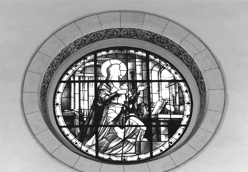 estasi di Santa Maria Maddalena (rosone) - ambito veneto (sec. XX)