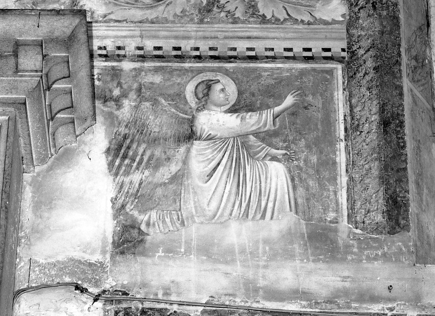 San Gabriele Arcangelo (dipinto) di Maestro dell'Annunciazione (metà sec. XIV)