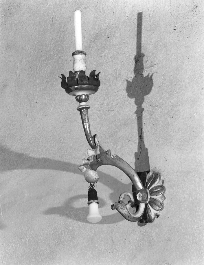 candeliere da parete - bottega veronese (prima metà sec. XIX)