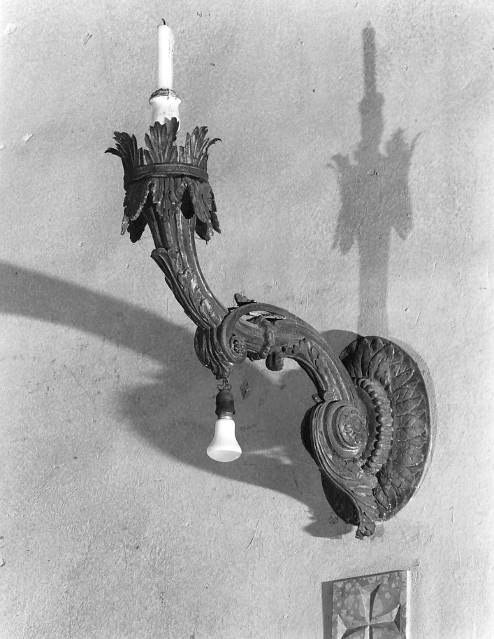 candeliere da parete - bottega veronese (sec. XIX)